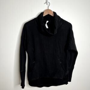 Lululemon Black Cowl Neck Sweatshirt